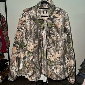 Big Bill Camouflage Fleece Jacket Size XL